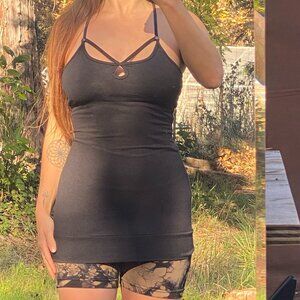 Strappy Black Nomads Hemp Wear Shirt/ Dress XS/S